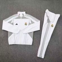 25/26 Real Madrid  White  Gray  1:1 Quality Training Jersey