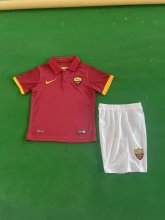 2014/2015 Roma Home Kids Retro 1:1 Quality  Soccer Jersey