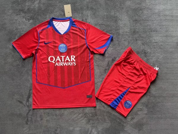 25/26 PSG Paris Third  Adult Kits  1:1  Quality  Soccer Jersey（成人套装）