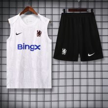 25/26 Chelsea White 1:1 Quality Training Vest（A-Set）