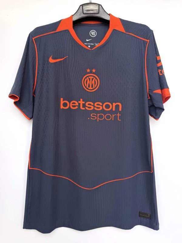 25/26 Inter Milan Third Player 1:1 Quality Soccer Jersey（球员版）