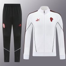 25/26 AC Milan White  Jacket Tracksuit 1:1 Quality