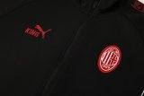 25/26 AC Milan Black Jacket Tracksuit 1:1 Quality