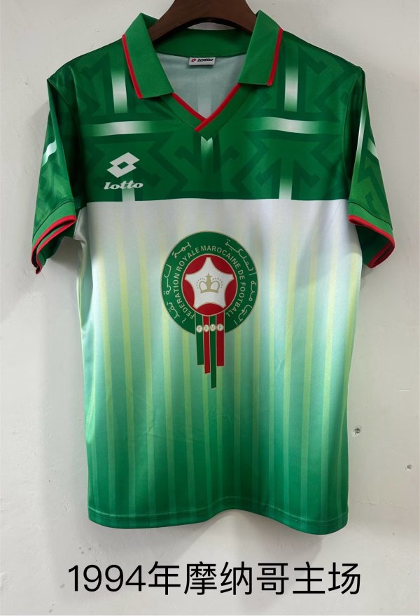 1994 Monaco Home Fans Retro 1:1 Quality Soccer Jersey