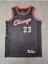 25/26 Bull Jordan #23 White City Edition 1:1 Quality NBA Jersey