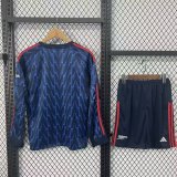 25/26 Arsenal  Away Long With Pants Sets  Fans 1:1 Quality Soccer Jersey