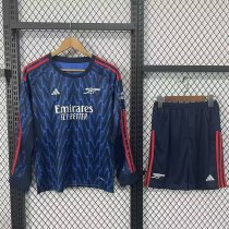 25/26 Arsenal  Away Long With Pants Sets  Fans 1:1 Quality Soccer Jersey
