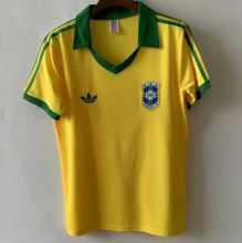 1978 Brazil Home Fans Retro 1:1 Quality Soccer Jersey