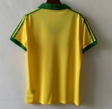 1978 Brazil Home Fans Retro 1:1 Quality Soccer Jersey