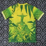 25/26 Brazil Special Edition Yellow-Green Fans 1:1 Quality Soccer Jersey