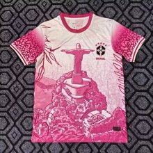 25/26 Brazil Special Edition Rose Red Fans 1:1 Quality Soccer Jersey
