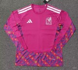 26/27 (2026) Mexico Goalkeeper Long Sleeve Fans 1:1 Quality Soccer Jersey