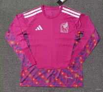 26/27 (2026) Mexico Goalkeeper Long Sleeve Fans 1:1 Quality Soccer Jersey