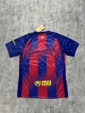 25/26 Barcelona Home Music Festival  Fans 1:1 Quality Soccer Jersey