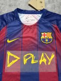 25/26 Barcelona Home Music Festival  Fans 1:1 Quality Soccer Jersey