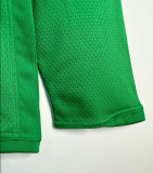 2007-2008 Manchester United green Long Sleeve Goalkeeper 1:1 Retro Soccer Jersey