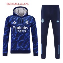 25/26 Real Madrid  Hooded Long Sleeved 1:1 Training suit