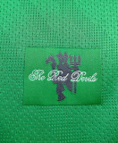 2007-2008 Manchester United green short Sleeve Goalkeeper 1:1 Retro Soccer Jersey