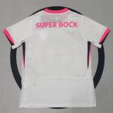 25/26 Sporting Lisbon White Fans 1:1  Quality Soccer Jersey