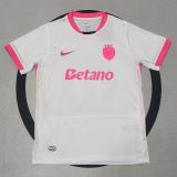 25/26 Sporting Lisbon White Fans 1:1  Quality Soccer Jersey