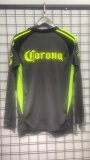 25/26 Club American Goalkeeper Black Fans Long sleeve 1:1 Quality Soccer Jersey
