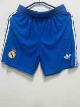 25/26 Real Madrid Blue Player 1:1 Quality Shorts