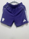 25/26 Manchester United Purple Player 1:1 Quality Shorts