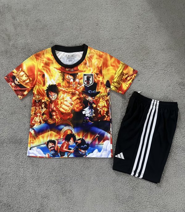 25/26 Japan  Special  Edition Kids  1:1 Quality Soccer Jersey
