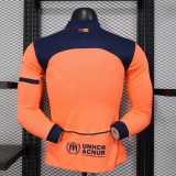 25/26 Barcelona  Third Long Sleeved  PLayer  1:1 Quality Soccer Jersey