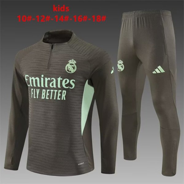 25/26 Real Madrid  Kids Player  1:1 Quality Training Jersey