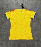 26/27（2026） Colombia Home Woman's  Fans 1:1 Quality Soccer Jersey