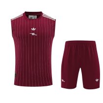 25/26 Manchester Unite Burgundyd  1:1 Quality Training  Vest（A-Set）