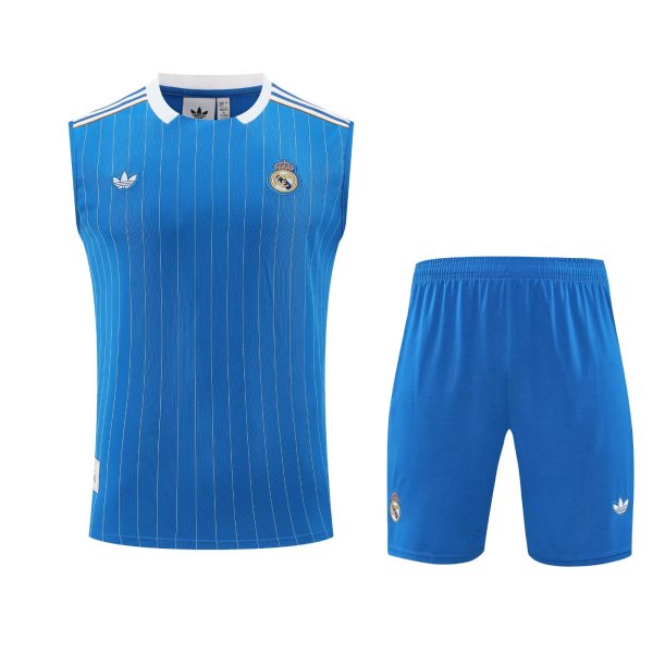 25/26 Manchester United Blue 1:1 Quality Training  Vest（A-Set）