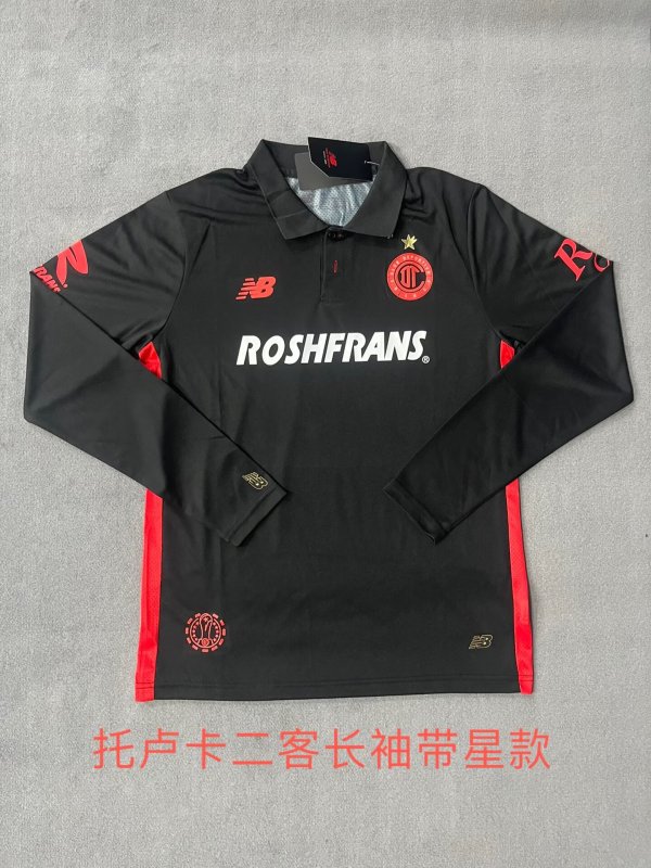 25/26 Toluca Third  Long Sleeve Fans 1:1 Quality Soccer Jersey （带星款）