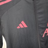 25/26  Liverpool Black Windbreaker