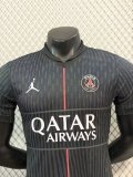 25/26 PSG Paris Fourth Black Player 1:1 Quality Soccer Jersey