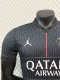 25/26 PSG Paris Fourth Black Player 1:1 Quality Soccer Jersey