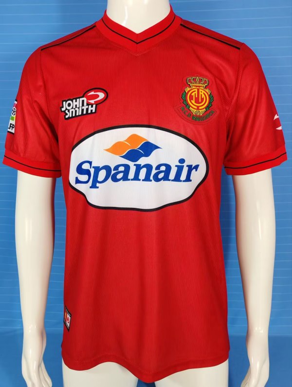 2000/2001 Mallorca Home Red Fans Retro 1:1 Quality Soccer Jersey