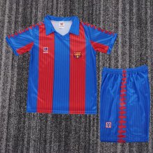 1989/1992 Barcelona Home Kids Retro 1:1 Quality Soccer Jersey