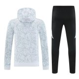 25/26 Real Madrid  White  Hooded Long Sleeved 1:1 Training suit