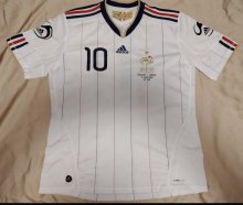 2010  France Away Fans Retro 1:1 Quality Soccer Jersey