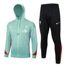 25/26 Liverpool Hooded Embroid Version 1:1 Quality Training Jersey