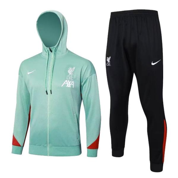 25/26 Liverpool Hooded Embroid Version 1:1 Quality Training Jersey