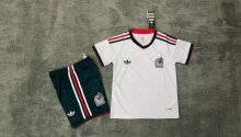 26/27 (2026) Mexico Away Kids 1:1 Quality Soccer Jersey