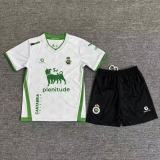 25/26 Racing de Santander Home Kids 1:1 Quality Soccer Jersey