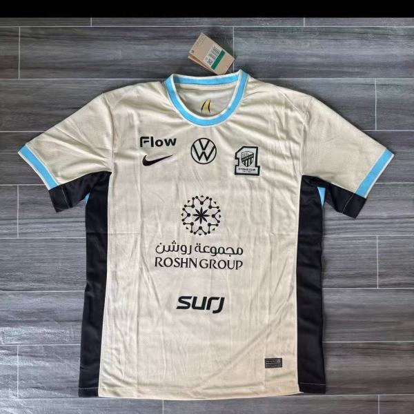 25/26 Al Ittihad Saudi Away Fans 1:1 Quality Soccer Jersey（吉达联合）