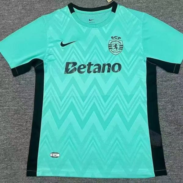 25/26 Sporting Lisbon Fourth Fans 1:1  Quality Soccer Jersey