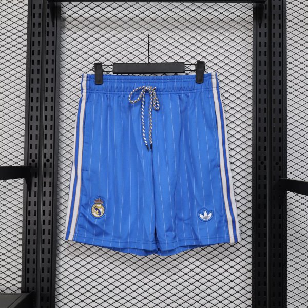 25/26 Real Madrid Casual  Blue Player 1:1 Quality Shorts