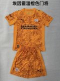 25/26 PSV Eindhoven Goalkeeper Orange  Kids Kits 1:1 Quality Soccer Jersey