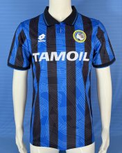 1991/1993 Atalanta Home Fans Retro 1:1 Quality Soccer Jersey